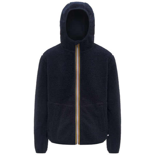 Giubbino Uomo Jack con lato in sherpa, cappuccio e chiusura frontale full zip