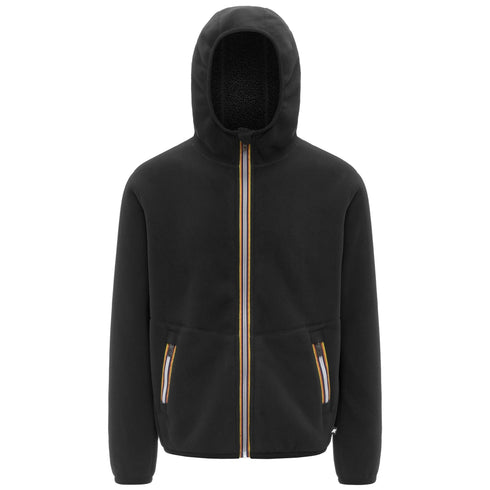 Giubbino Uomo Jack con lato in sherpa, cappuccio e chiusura frontale full zip