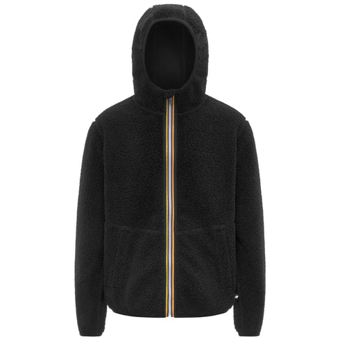 Giubbino Uomo Jack con lato in sherpa, cappuccio e chiusura frontale full zip