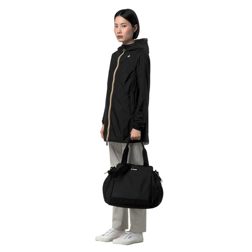 Borsa Donna modello Aisy, con due manici a spalla e logo gommato