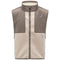 Gilet Uomo Vital 4.0 in sherpa, con inserti in nylon e chiusura frontale full zip