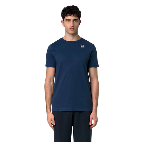 T-shirt LEONIDE Unisex blu indaco