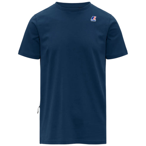 T-shirt LEONIDE Unisex blu indaco