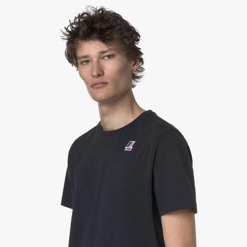 T-shirt LEONIDE Unisex blu - dettaglio