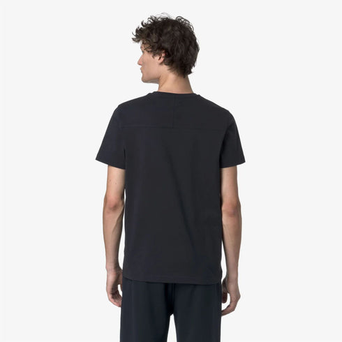 T-shirt LEONIDE Unisex blu - retro