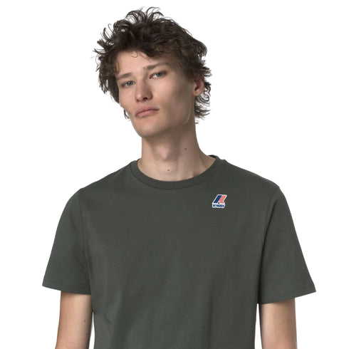 T-shirt LEONIDE Unisex militare - dettaglio
