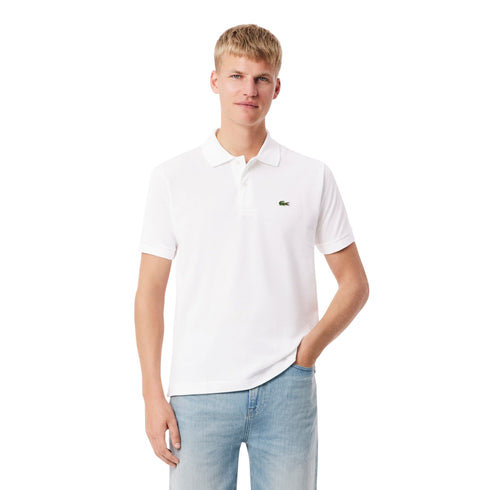 Polo Uomo con bottoni in madreperla bianco - Francavilla Moda