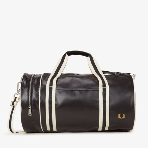 Borsa uomo da palestra classica nero bianco