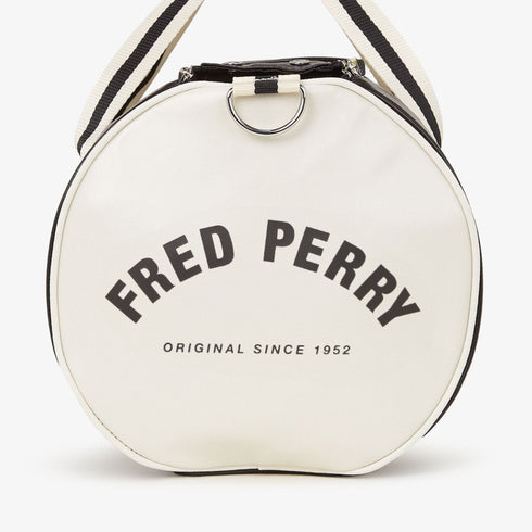 Borsa uomo da palestra classica nero bianco