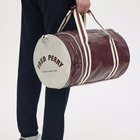 Borsa uomo da palestra classica bordeaux