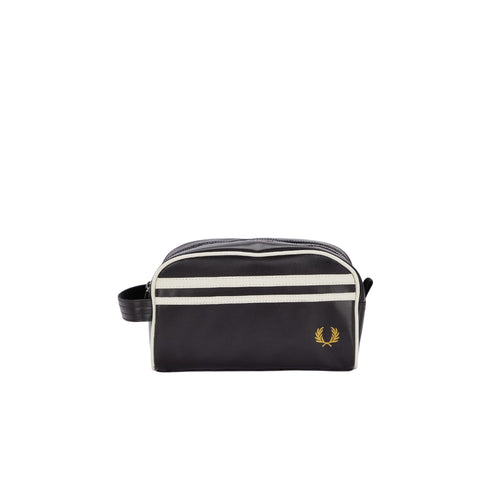 Beauty Case Uomo con manico a mano e corona d'alloro frontale