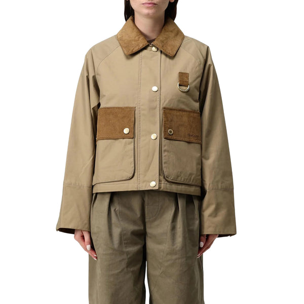 Giacca Donna Phoebe inserti in velluto