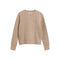 Maglia Donna Ashdown, con una lavorazione a trecce e scollatura girocollo