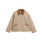 Giubbino Donna con colletto a camicia, taglio cropped e bottoni frontali