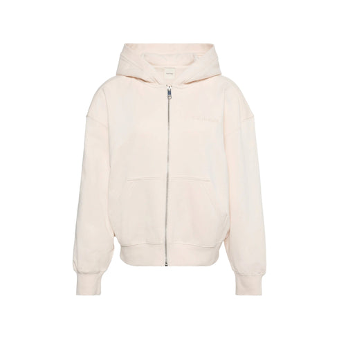 Felpa Donna sportiva, con full zip frontale e cappuccio