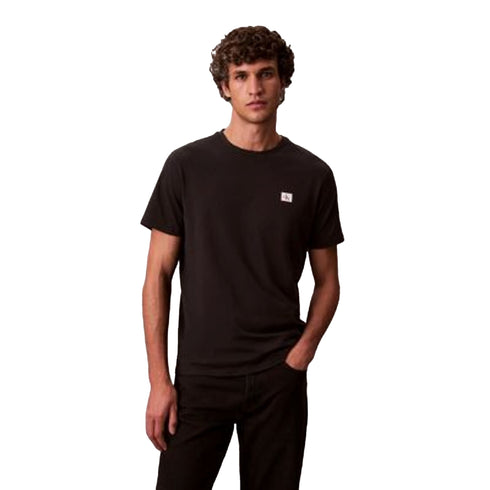 T-shirt Uomo in jersey di cotone, con stemma logo sul petto