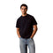 T-shirt Uomo in cotone, con scollatura girocollo e logo goffrato