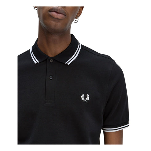 Polo Uomo con doppia riga