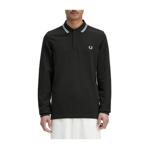 Polo Uomo con doppia riga a contrasto