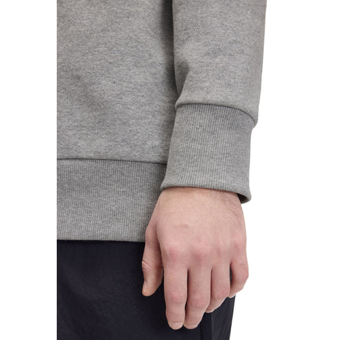 Felpa Uomo in cotone, dal fit rilassato, con logo tartan