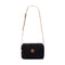 Borsa Donna in teddy, con chiusura zip e logo iconico applicato