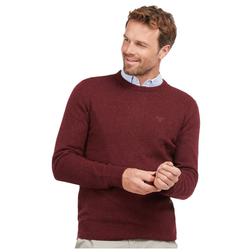 Maglia Uomo Essential Tisbury, con ricamo logo sul petto e finiture a costine