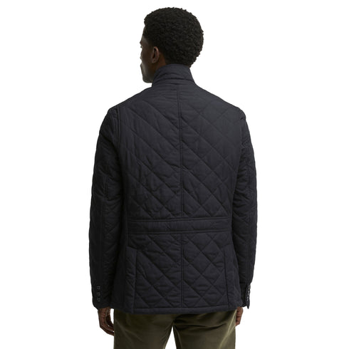 Giacca Uomo Quilted Lutz, con collo ad imbuto e chiusura zip nascosta