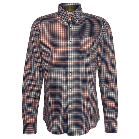 Camicia Uomo Padshaw, con colletto classico ed etichetta logo sul taschino