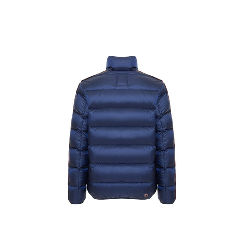 Piumino Uomo Heritage a collo alto, con un inserto a contrasto sulle maniche