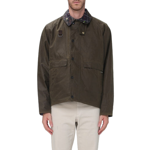 Giacca Uomo Spey Iconics, con colletto tartan e due tasche con patta