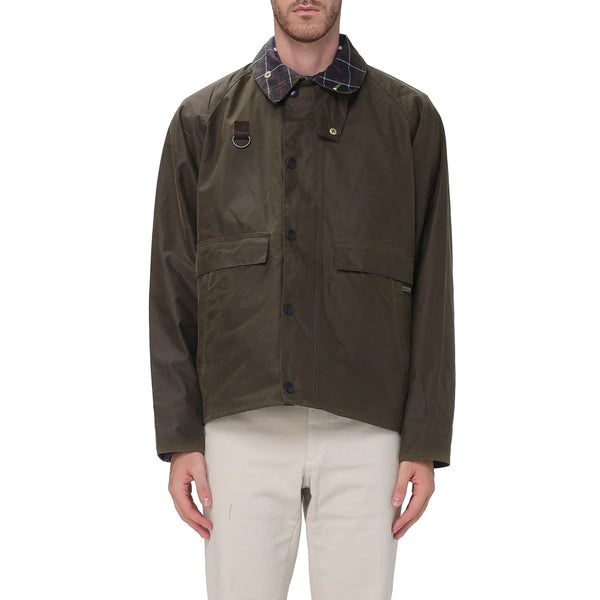 Giacca Uomo Spey Iconics, con colletto tartan e due tasche con patta