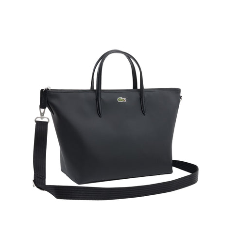Borsa Donna, modello shopper, con logo frontale applicato e manici a spalla