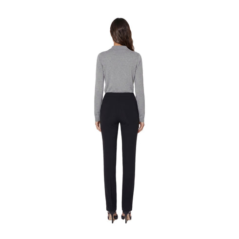Pantalone Donna con patte applicate e morsetto gioiello in vita