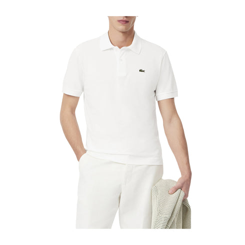 Polo Uomo Classic fit Light bianco modello frontale- Francavilla Moda