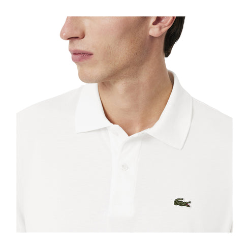 Polo Uomo Classic fit Light bianco dettaglio - Francavilla Moda