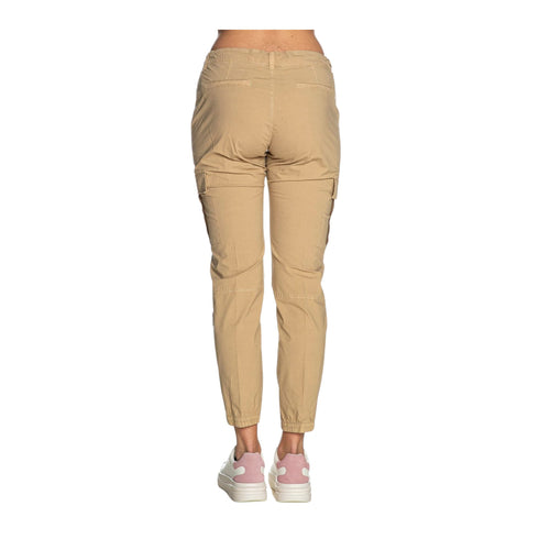Pantalone Donna con elastico sul fondo e numerose tasche