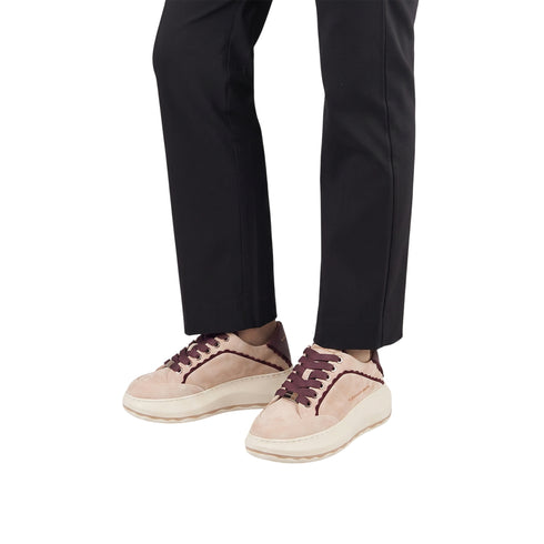 Sneakers Donna Mayfair, con tomaia in suede e suola ampia in gomma