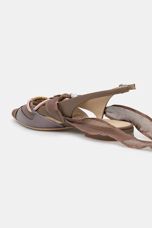 Ballerina donna Gianira 30 moro grigio