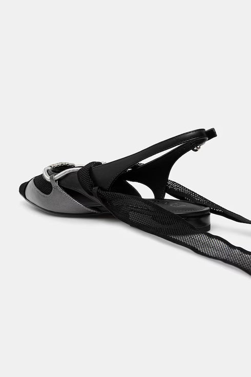 Ballerina donna Gianira 30 nero grigio