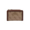 Portafoglio Donna Lindsey, con zip around e logo metallico frontale