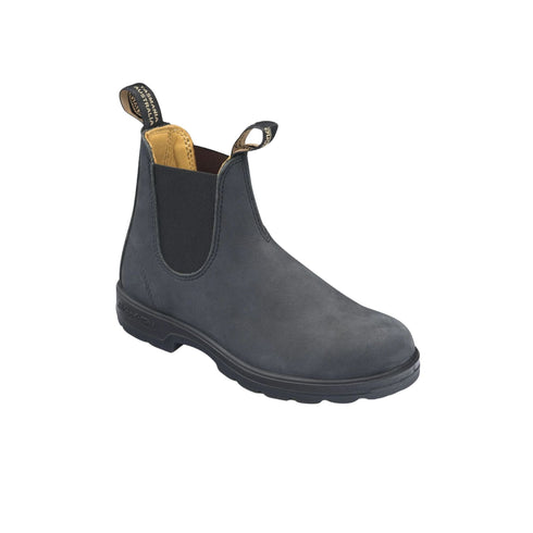 Stivaletto Unisex 587, con tomaia in pelle ed inserto elasticizzato