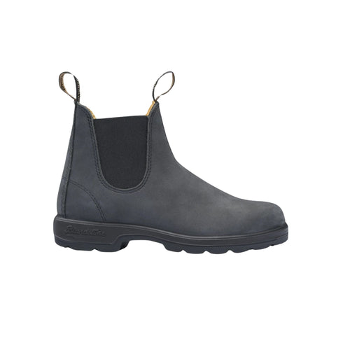 Stivaletto Unisex 587, con tomaia in pelle ed inserto elasticizzato