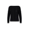 Maglia Donna in misto viscosa, con scollatura girocollo e stass decorativi