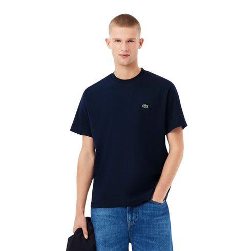T-shirt Uomo basic, in cotone elasticizzato, a maniche corte