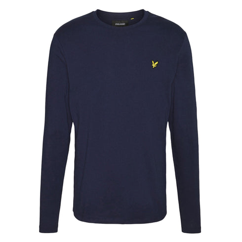 T-shirt Uomo dal design classico, a girocollo, con logo applicato