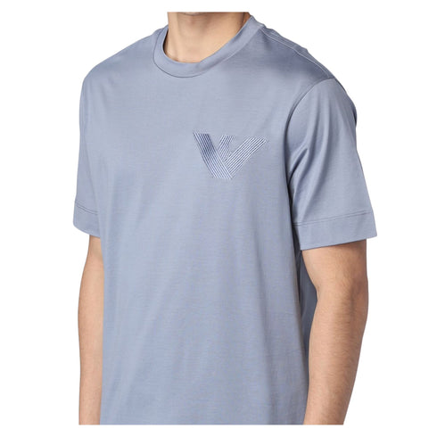 Men's T-shirt with applied logo