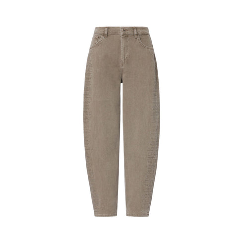 Pantalone Donna con strass applicati