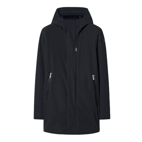 Parka lungo Uomo Surflex Winter Thermo grigio scuro melange