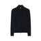 Cardigan Uomo Velvet con full zip blu