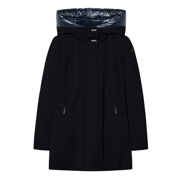 Parka medio Donna Surflex Nero - Francavilla Moda